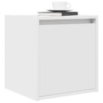 vidaXL Nástenný nočný stolík biely 38x34x40 cm – Obrázok 4