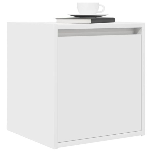 vidaXL Nástenný nočný stolík biely 38x34x40 cm – Obrázok 4