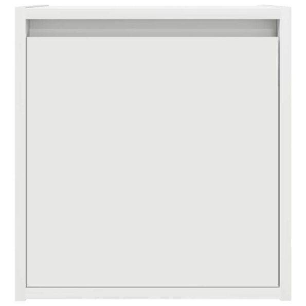 vidaXL Nástenný nočný stolík biely 38x34x40 cm – Obrázok 6
