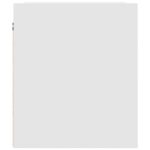 vidaXL Nástenný nočný stolík biely 38x34x40 cm – Obrázok 7