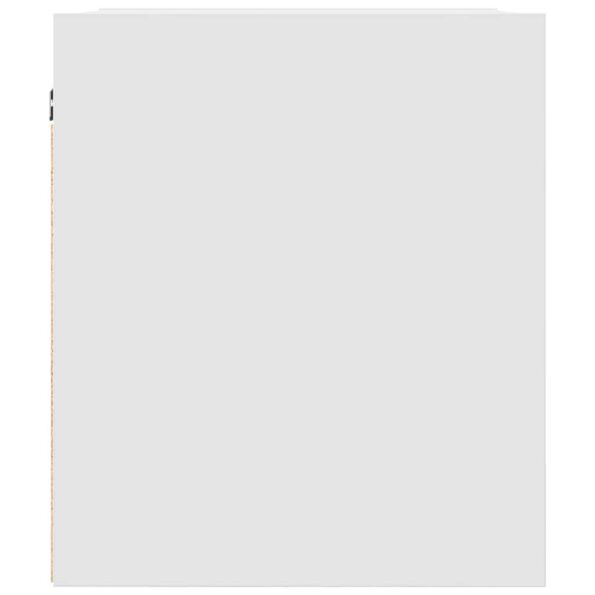 vidaXL Nástenný nočný stolík biely 38x34x40 cm – Obrázok 7