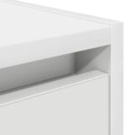 vidaXL Nástenný nočný stolík biely 38x34x40 cm – Obrázok 10
