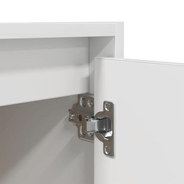 vidaXL Nástenné nočné stolíky 2 ks biele 38x34x40 cm – Obrázok 12