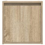 vidaXL Nástenný nočný stolík dub sonoma 38x34x40 cm – Obrázok 6