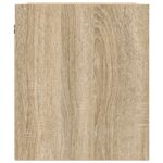 vidaXL Nástenný nočný stolík dub sonoma 38x34x40 cm – Obrázok 7