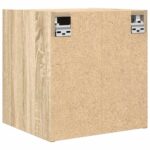 vidaXL Nástenný nočný stolík dub sonoma 38x34x40 cm – Obrázok 8