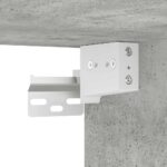 vidaXL Nástenný nočný stolík betónovo sivý 38x34x40 cm – Obrázok 12