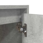 vidaXL Nástenný nočný stolík betónovo sivý 38x34x40 cm – Obrázok 11