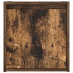 vidaXL Nástenný nočný stolík dymový dub 38x34x40 cm – Obrázok 6