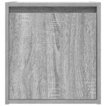 vidaXL Nástenný nočný stolík sivé sonoma 38x34x40 cm – Obrázok 6