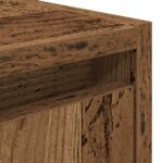 vidaXL Nástenné nočné stolíky 2 ks staré drevo 38x34x40 cm – Obrázok 11