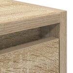 vidaXL Nástenný nočný stolík dub sonoma 38x34x40 cm – Obrázok 9