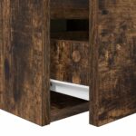 vidaXL Nástenné nočné stolíky 2 ks dymový dub 38x34x40 cm – Obrázok 11