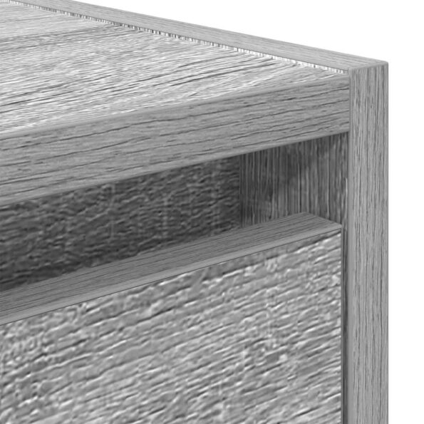 vidaXL Nástenné nočné stolíky 2 ks sivé sonoma 38x34x40 cm – Obrázok 10