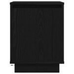 vidaXL Nočná skrinka s LED svetlami čierna 38x34x50 cm – Obrázok 6