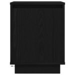 vidaXL Nočné skrinky s LED osvetlením 2 ks Čierna 38x34x50 cm – Obrázok 9