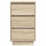 vidaXL nočná skrinka s LED osvetlením dub sonoma 38x34x65 cm – Obrázok 7