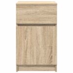 vidaXL Nočný stolík dub sonoma 39x35x65 cm kompozitné drevo – Obrázok 6
