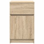 vidaXL Nočné stolíky 2 ks dub sonoma 39x35x65 cm kompozitné drevo – Obrázok 7