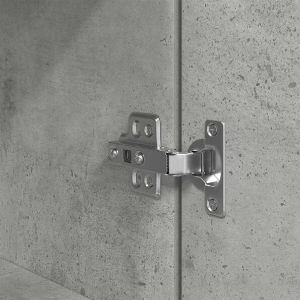 vidaXL Nočný stolík betónovo sivý 39x35x65 cm kompozitné drevo – Obrázok 11