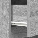vidaXL Nočný stolík sivý sonoma 39x35x65 cm kompozitné drevo – Obrázok 12