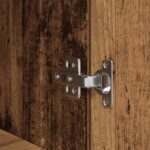 vidaXL Nočný stolík staré drevo 39x35x65 cm kompozitné drevo – Obrázok 11