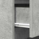 vidaXL Nočné skrinky s 3 zásuvkami 2 ks betónovosivé 39x35x65 cm – Obrázok 11