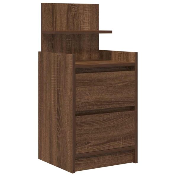 VXL8721158702876_g_en_hd_3.jpg vidaXL Nočné skrinky s 2 zásuvkami 2 ks hnedý dub 38x34x80 cm – Obrázok 5
