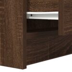 vidaXL Nočné skrinky s 2 zásuvkami 2 ks hnedý dub 38x34x80 cm – Obrázok 11
