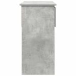 vidaXL konzolový stolík so zásuvkami betónová sivá 85,5x38,5x74,5 cm – Obrázok 7