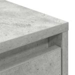 vidaXL TV skrinka s LED svetlami betónovo sivá 100x41x50 cm – Obrázok 10