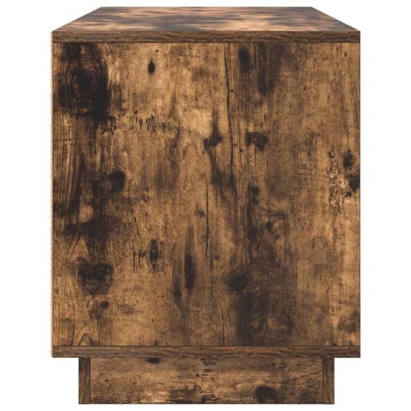 vidaXL TV skrinka s LED svetlami dymový dub 100x41x50 cm – Obrázok 8