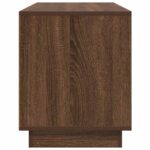 vidaXL TV skrinka s LED svetlami hnedý dub 100x41x50 cm – Obrázok 8