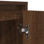 vidaXL TV skrinka s LED svetlami hnedý dub 100x41x50 cm – Obrázok 11