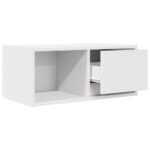 vidaXL TV skrinka, biela 60x31x25,5 cm, kompozitné drevo – Obrázok 5
