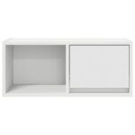 vidaXL TV skrinka, biela 60x31x25,5 cm, kompozitné drevo – Obrázok 6