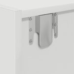 vidaXL TV skrinka, biela 60x31x25,5 cm, kompozitné drevo – Obrázok 11