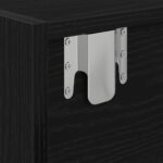 vidaXL TV skrinka, dub čierne 60x31x25,5 cm kompozitné drevo – Obrázok 11