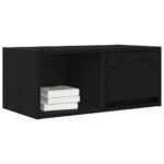 vidaXL TV stolíky 2 ks dub čierne 60x31x25,5 cm kompozitné drevo – Obrázok 4