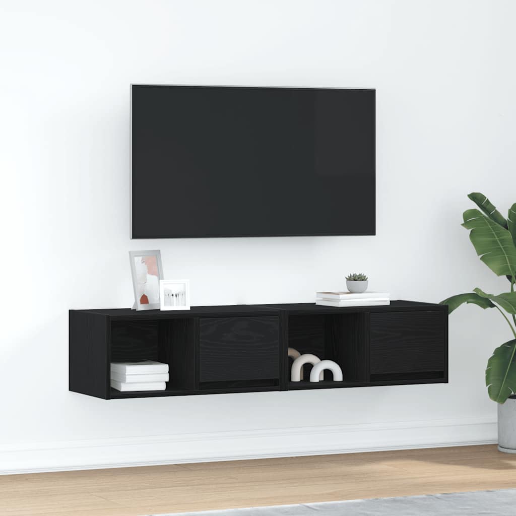 VXL8721158703583_m_en_hd_1.jpg vidaXL TV stolíky 2 ks dub čierne 60x31x25,5 cm kompozitné drevo – Obrázok 1