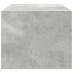 vidaXL TV skrinka, betónovo sivé 60x31x25,5 cm kompoz.drevo – Obrázok 7