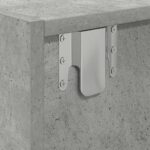 vidaXL TV skrinka, betónovo sivé 60x31x25,5 cm kompoz.drevo – Obrázok 11