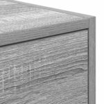 vidaXL TV skrinka, sivý dub sonoma 60x31x25,5 cm spracované drevo – Obrázok 10