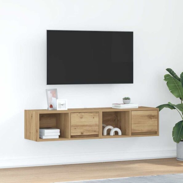 VXL8721158703729_m_en_hd_1.jpg vidaXL TV stolíky 2 ks dub artisan 60x31x25,5 cm spracované drevo – Obrázok 1