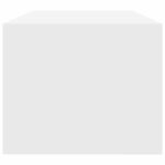 vidaXL TV skrinka, biela 80x31x25,5 cm, kompozitné drevo – Obrázok 7