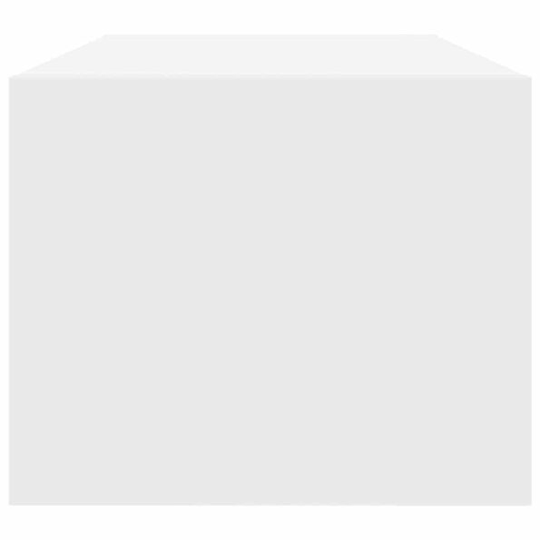 vidaXL TV skrinka, biela 80x31x25,5 cm, kompozitné drevo – Obrázok 7