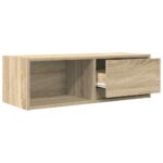 vidaXL TV skrinka dub sonoma 80x31x25,5 cm spracované drevo – Obrázok 5