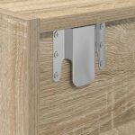 vidaXL TV skrinka dub sonoma 80x31x25,5 cm spracované drevo – Obrázok 11