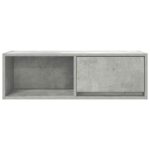 vidaXL TV skrinka betónovosivá 80x31x25,5 cm spracované drevo – Obrázok 6