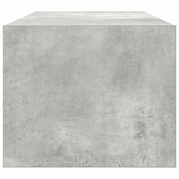 vidaXL TV skrinka betónovosivá 80x31x25,5 cm spracované drevo – Obrázok 7